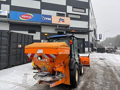 Údržba silnic, chodníků a parkovišť