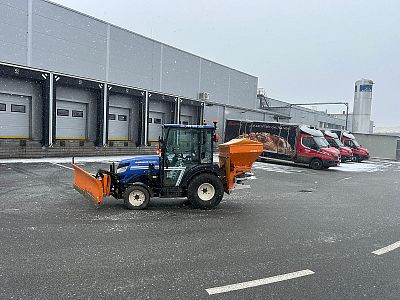 Údržba silnic, chodníků a parkovišť